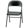 MECO Sudden Comfort All Steel Folding Chair Set with Steel Frame and Contoured Backrest for Indoor or Outdoor Events, (Set of 4) - 2 of 4