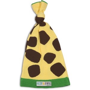 Pavilion Gift Company - Green and Yellow Giraffe - One Size Fits All Baby Hat - Hats - 1 of 4