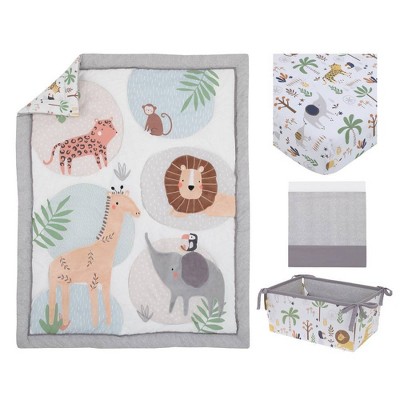 Nojo Jungle Trails Crib Set - 4pc : Target