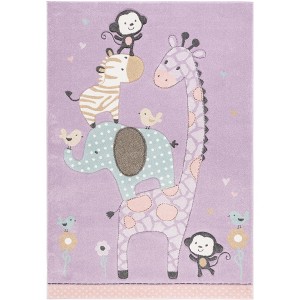 Carousel Kids CRK120 Power Loomed Indoor Rugs - Safavieh Kids - 1 of 4
