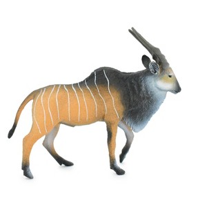 Collectible Wildlife Gifts | Eland Antelope, Museum Quality, Hand Painted, Rubber Animal, Realistic Toy Figure, Model, Gift,    6"  CH328 BB132 - 1 of 4