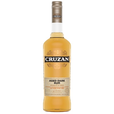 Cruzan Dark Aged Rum - 750ml Bottle
