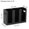Unique Bargains Wall Mount Disposable Coffee Cup Dispenser with Handles 1 Set - 2 of 4