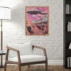 Amanti Art UFOs Canyon Landing by Samantha Hearn Canvas Wall Art Print Framed - 4 of 4