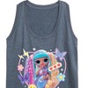 Women's - LOL Surprise! - Candylicious, Butterflies, & Hearts Graphic Racerback Tank - 2 of 4