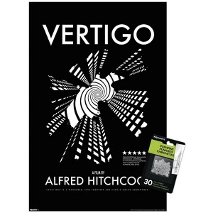 Trends International Alfred Hitchcock - Vertigo (1958) Unframed Wall Poster Prints - 1 of 4