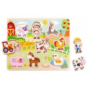 Toysters Farm Puzzle Educational Wooden Puzzle For Interactive Learning - 1 of 1