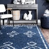 Nuloom Mackie Moroccan Diamond Tassel Indoor Area Rug - 4 of 4