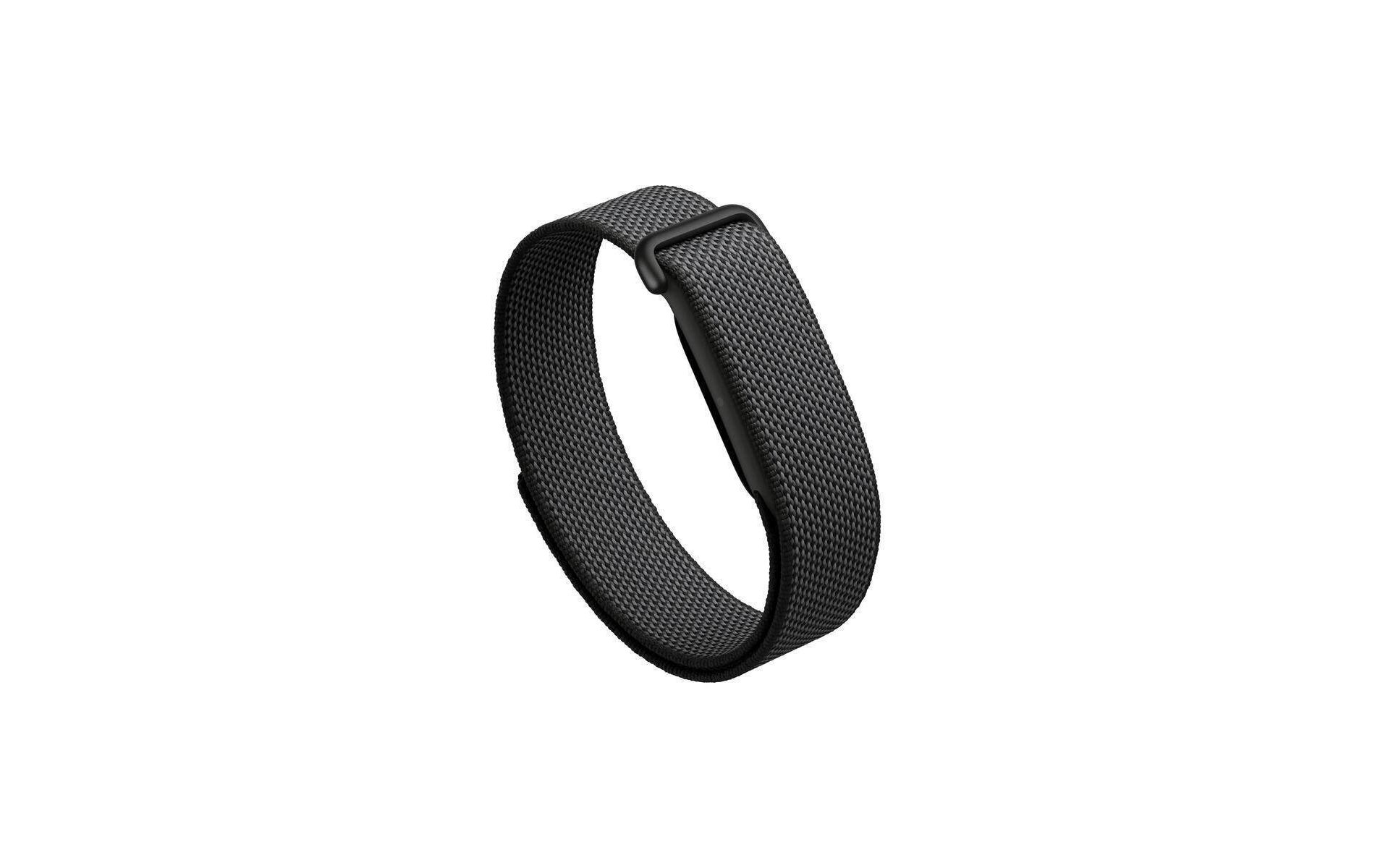Google Fitbit Air - Screenless Fitness and Health Tracker - Personalized AI-Powered Coaching - Works with Android and iOS - Obsidian - One Size