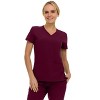 Saint Scrubs Womens 9-Pocket Medical Uniform Set- V-Neck Stretch Top with Seven Pocket Jogger Scrub Pant - 4 of 4