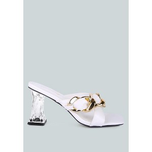 Wandy Link Chain Embellished Women Sandals - 1 of 4