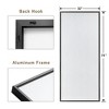 Dovelina Modern Metal Frame Rectangle Decorative Wall Mirror - 3 of 4