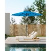 9FT Patio Umbrella Outdoor, Market Umbrella, Table Umbrella with Push Button Tilt and Crank, 8 Sturdy Ribs UV Protection Waterproof - 3 of 4