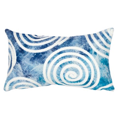 Liora Manne Visions IV Abstract Indoor/Outdoor Pillow