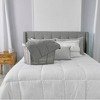 48"x72" Essentials Weighted Blanket Gray - Tranquility - image 4 of 4
