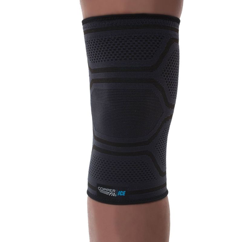 Copper Fit Ice Knee Sleeve Infused with Cooling Action and Menthol - L/XL, 4 of 7