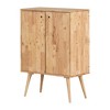 Kodali Solid Wood Buffet with Wine Storage Natural Wood - South Shore - 2 of 4