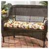 Kensington Garden 17"x44" Outdoor Bench Cushion - 2 of 4