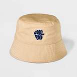 Men's Cool Dad Bucket Hat with 3D Embroidery - Goodfellow & Co™ Cream