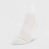 All Pro Women's Extended Size Aqua FX 6pk Ankle Athletic Socks - 8-12 - 3 of 3