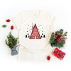 Simply Sage Market Women's Cabin Christmas Short Sleeve Graphic Tee - 3 of 3