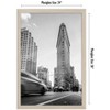 Americanflat 24x36 inch Driftwood Poster Frame | Polished Plexiglass. Hanging Hardware Included! - 2 of 4