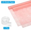 Unique Bargains Waterproof Non-Woven Fabrics Decorative Gift Wrap Paper with Ribbon 1 Set - 3 of 4