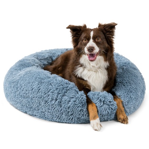 Calming fashion pet bed for dogs