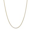 Black Bow Jewelry 1mm, 14k Yellow Gold, Solid Franco Chain Necklace - 3 of 4