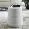 Uttermost Desert Plains White Glaze Garden Stool - 2 of 4