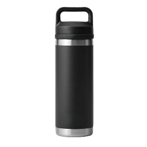 Stainless Steel with Chug Cap 18 oz Bottle, Vacuum Insulated, Black - 1 of 3