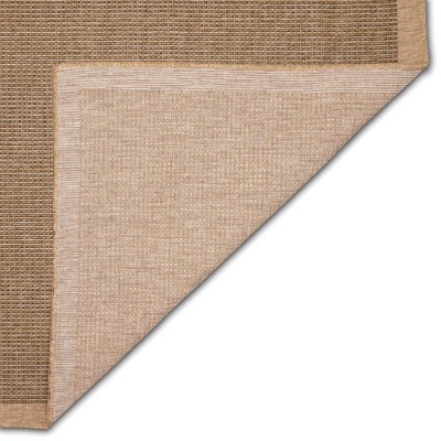 Natural Flatwoven Synthetic Indoor/Outdoor Rug