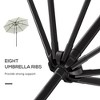 NicBex 9 Ft 3 Tiers Patio Umbrella Outdoor,Table Umbrella for Patio,Market Umbrella Outdoor with Crank,UV protection&Waterproof,No Base - 2 of 4