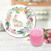 Courtside Market Spring Is Here IV 8x8 Artboard & 9oz Soy Wax Candle Set - 2 of 2