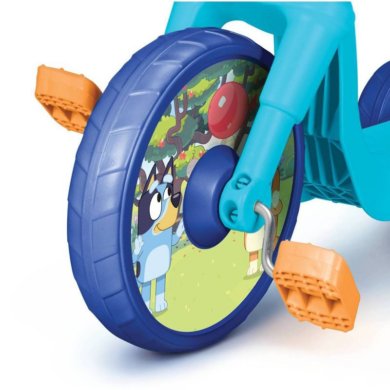 Bluey 10&#34; Fly Wheel Kids&#39; Tricycle with Electronic Sound, 5 of 9