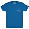 Natty Light Rowdy Gentleman Proud American Blue Tee Shirt - Medium - 3 of 4