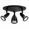Access Lighting Cobra 3 - Light Flush Mount in  Black - 3 of 4