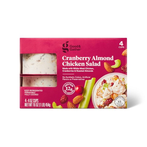 Cranberry Almond Chicken Salad Cups - 16oz/4ct - Good & Gather™ : Target