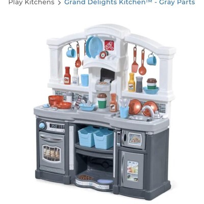 Fun with Friends Kitchen Set for Kids – Includes Toy Kitchen Accessories,  Pink - Toy Kitchens & Food