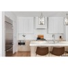 Urban Ambiance Luxury Modern Farmhouse Indoor Chandelier,  20-3/4''H x 10"W x 10''D,  Brushed Nickel Finish, UHP4608 - 2 of 4