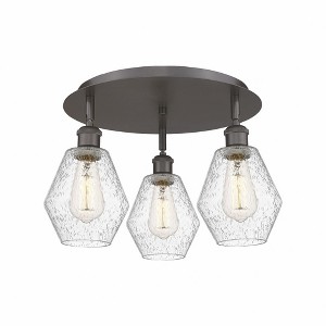 Cindyrella - 3 Light Flush Mount In Industrial Style-10 Inches Tall and 17.75 Inches Wide - 1 of 1