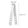 Unique Bargains Stainless Steel Ice Tongs for Appetizers, Charcuterie, Dessert, Tea Party, Bar, Cafe Serving 5" Silver 1 Pc - 2 of 4