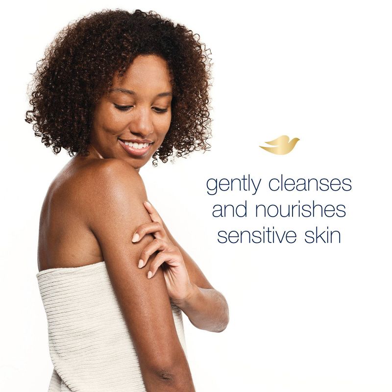 Dove Beauty Sensitive Skin Sulfate-Free Shower Foam Body Wash - 13.5 fl oz, 5 of 14