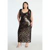 ELOQUII Women's Plus Size X Kate Spade New York Floral Sequin Maxi Dress - 28, Kate Spade Rose - 3 of 4