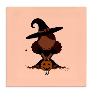 Stupell Industries Trick Or Treat Witch Canvas Art - 1 of 4