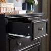 Dresser For Bedroom, Modern 6 Drawers Dresser W/Large Storage Space And Metal Handles, Chest Of Drawers, Anti-Tipping Dresser For Living Room - 3 of 4