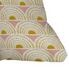 16"x16" Heather Dutton Aurora Square Throw Pillow Pink - Deny Designs: Geometric, Indoor, Removable Cover - 3 of 4
