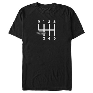 Men's General Motors Chevrolet Gearshift Pattern T-Shirt - 1 of 4