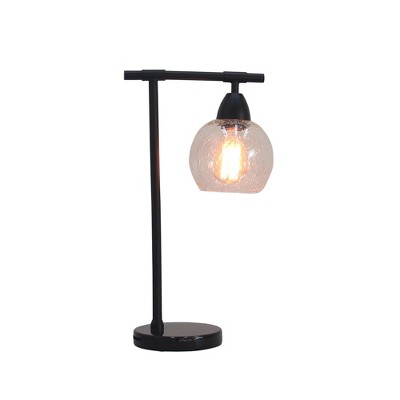 Stationary Down Bridge Table Lamp Black (Includes CFL Light Bulb) - Fangio Lighting