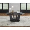 Signature Design by Ashley Chasinfield Modern Cocktail Table for Living Room, Dark Brown - 2 of 4